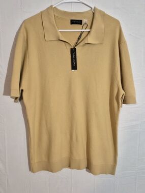 Tahari Men's NWT Short-Sleeve Polo Mediun